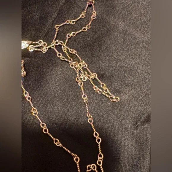 925 Silver Cross Pendant Necklace